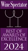 Wine Spectator 'Award of Excellence' 2024 - The Wharf Restaurant & Bar