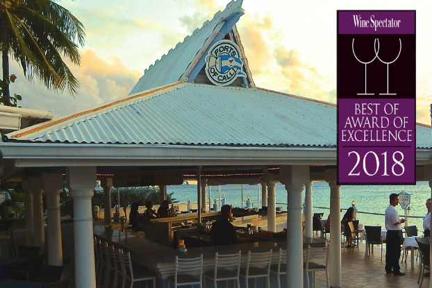 The Wharf Restaurant Receives Wine Spectator "Award of Excellence" for 2018